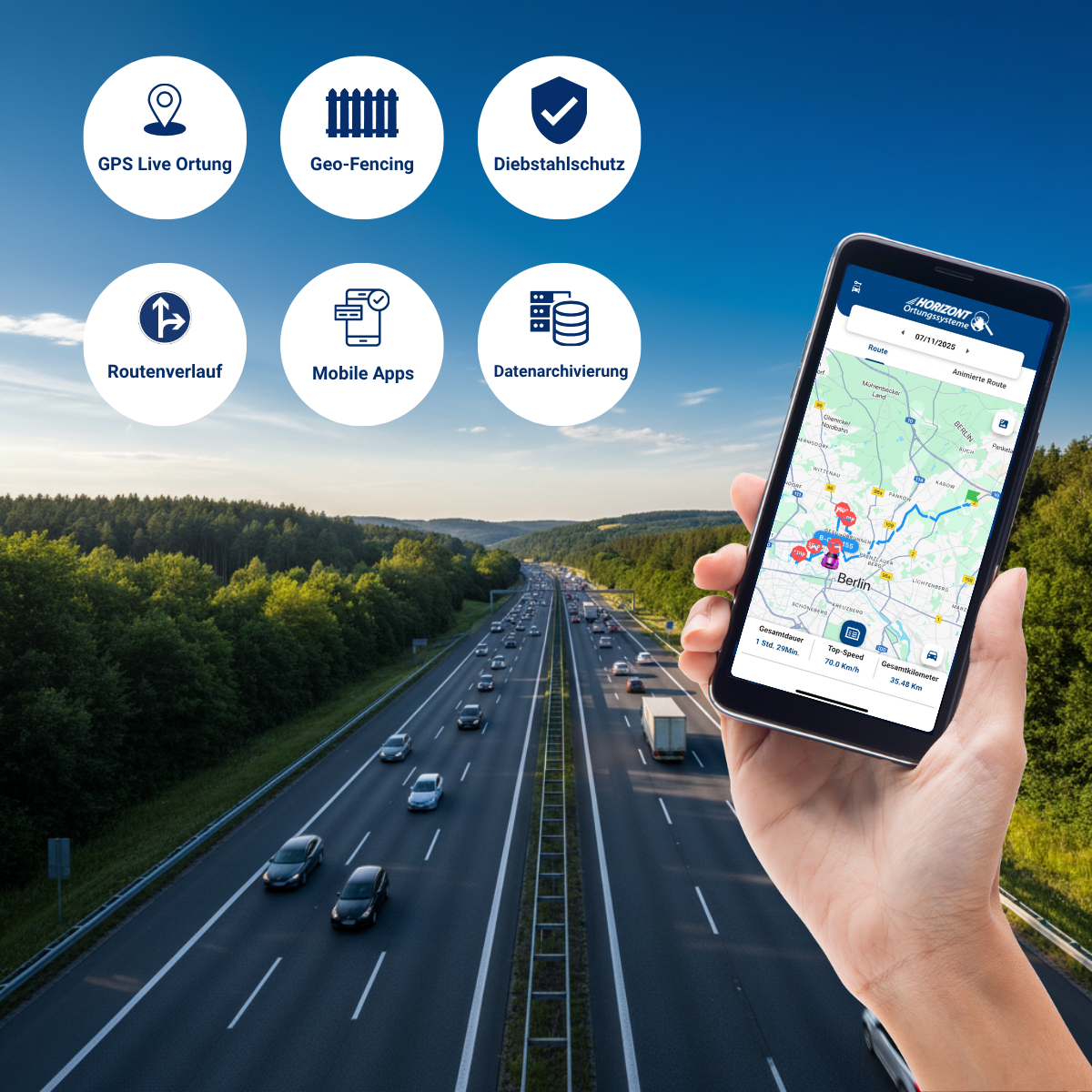 4G GPS Tracker Auto mit Abo | Festeinbau für Flotten - thumbnail 2