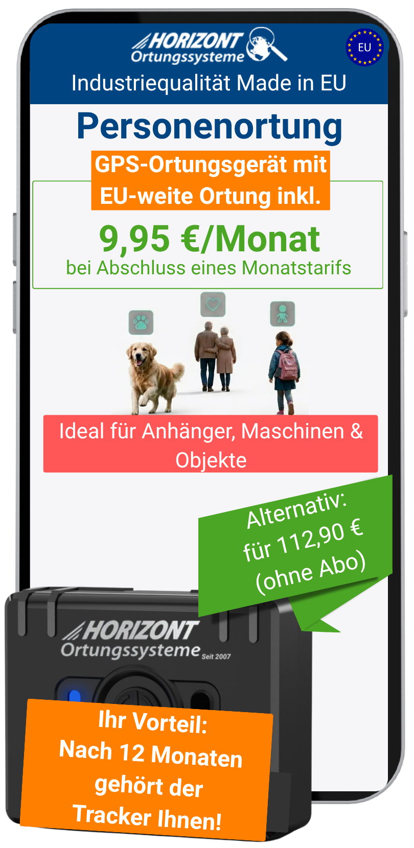 4G-Mobil GPS-Tracker