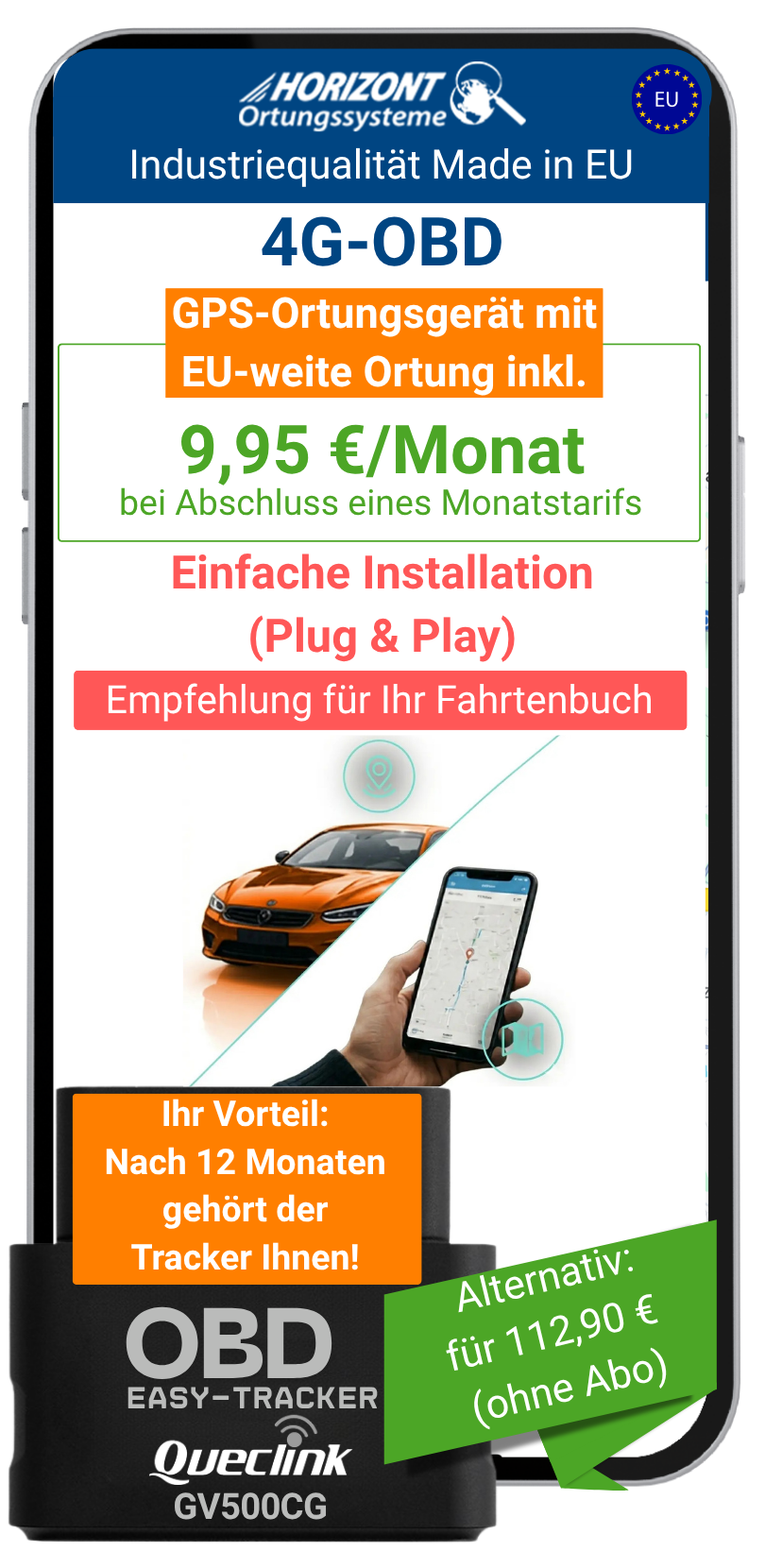 4G-OBD GPS-Tracker