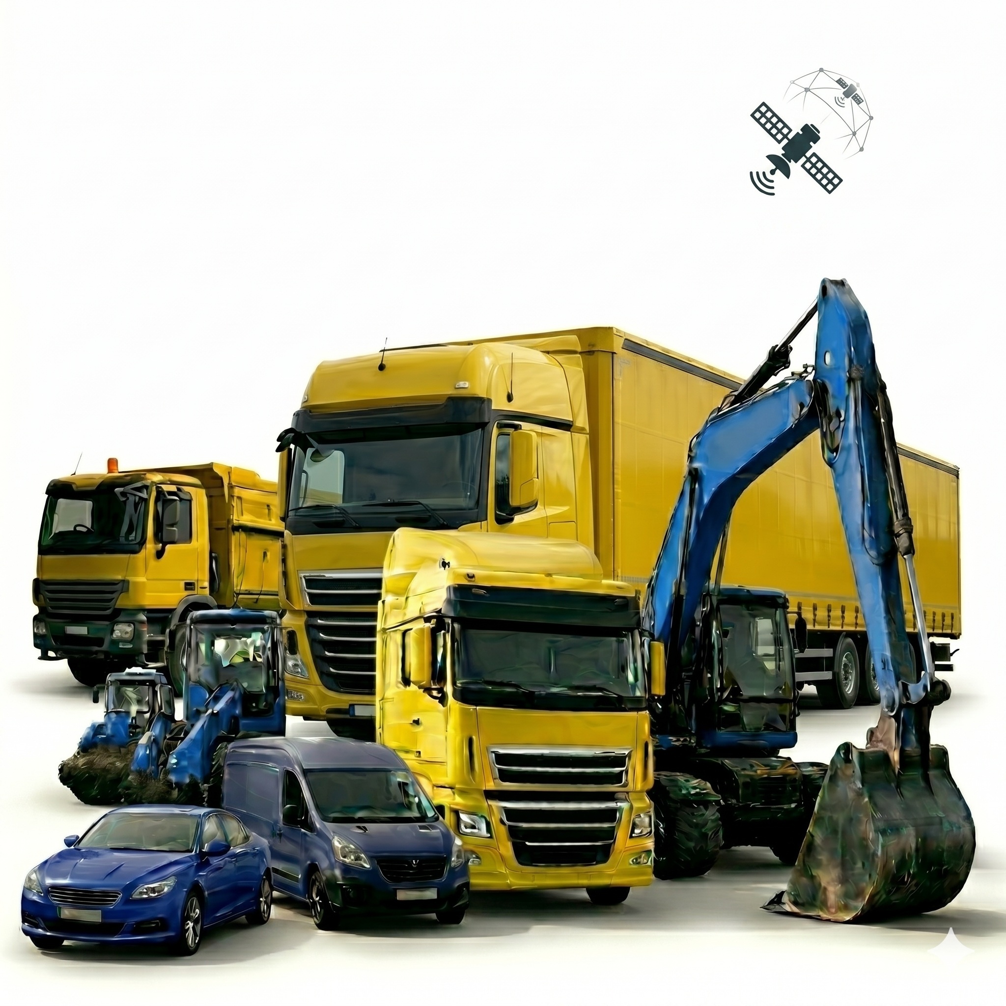 GPS-Lösungen für PKW, LKW, Baumaschinen, Agrarfahrzeuge und Privatnutzer