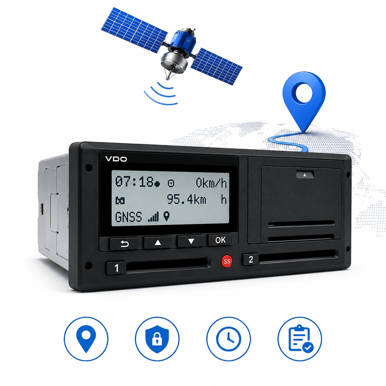 Truck tachograph remote download. GPS tracker for cars & trucks | Vehicle tracking with 40 pro features