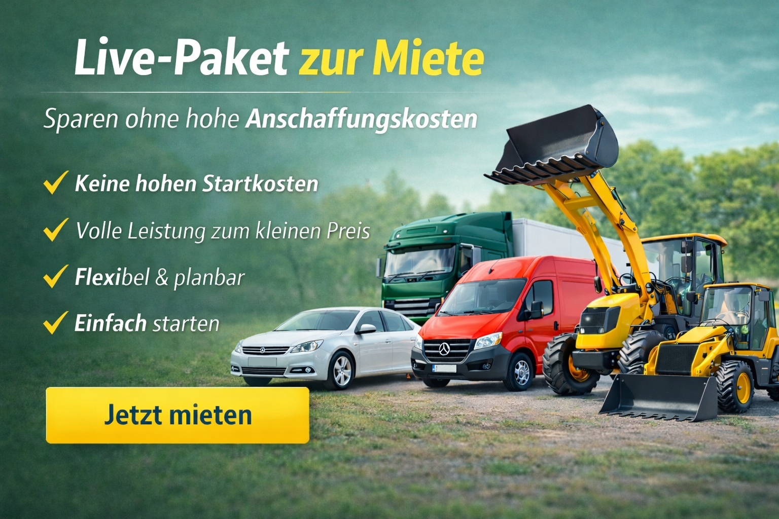Live Paket Miete